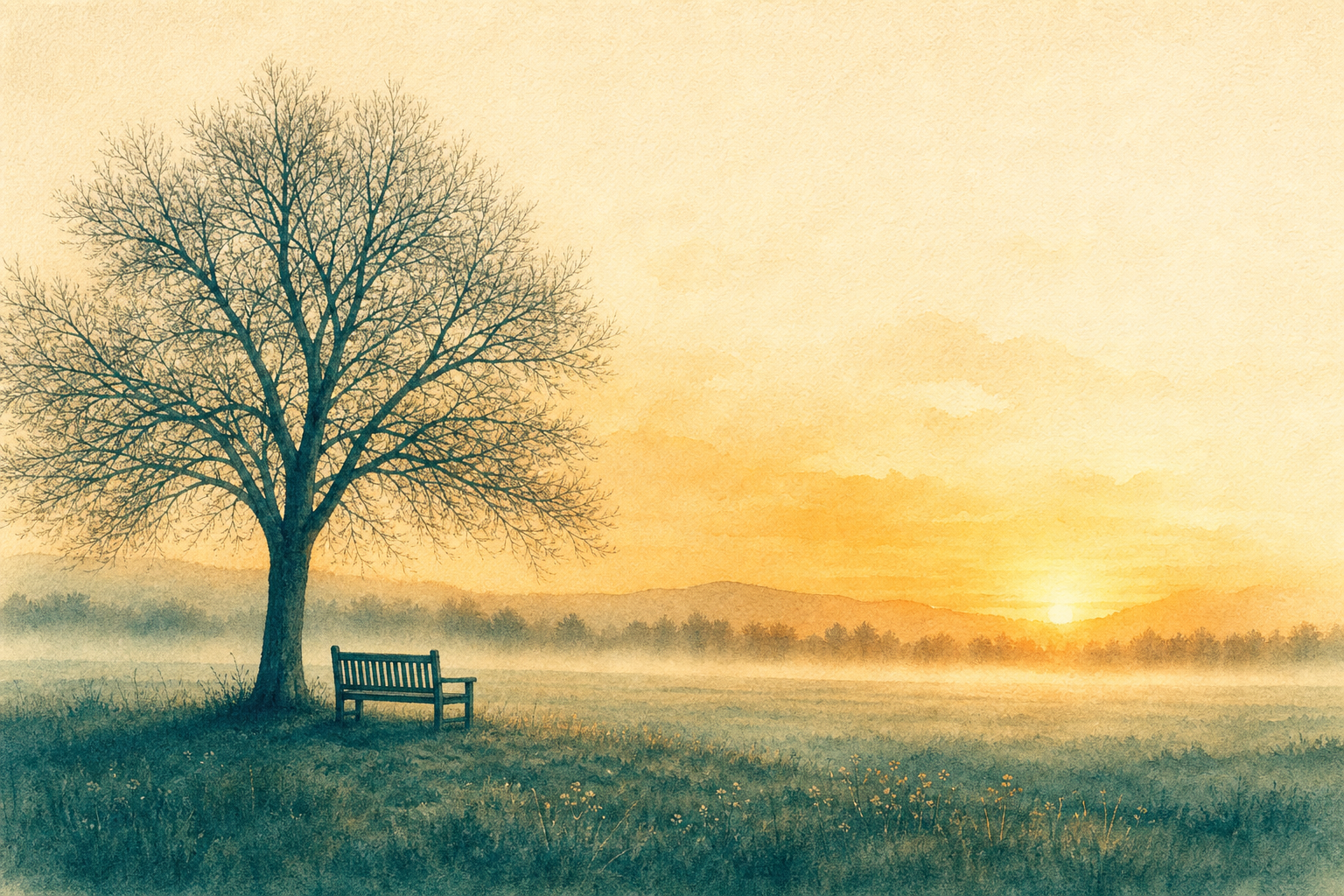 Solenari Care — quiet shore at dawn