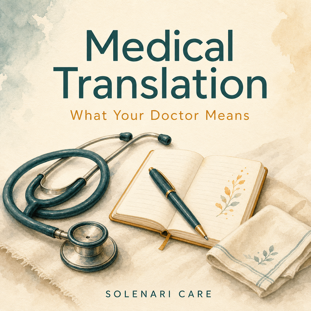 Medical Translation — What Your Doctor Means
